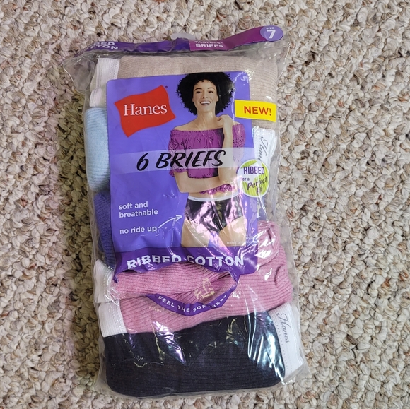 Hanes Women's Underwear 5Pack size 7 - Picture 3 of 8